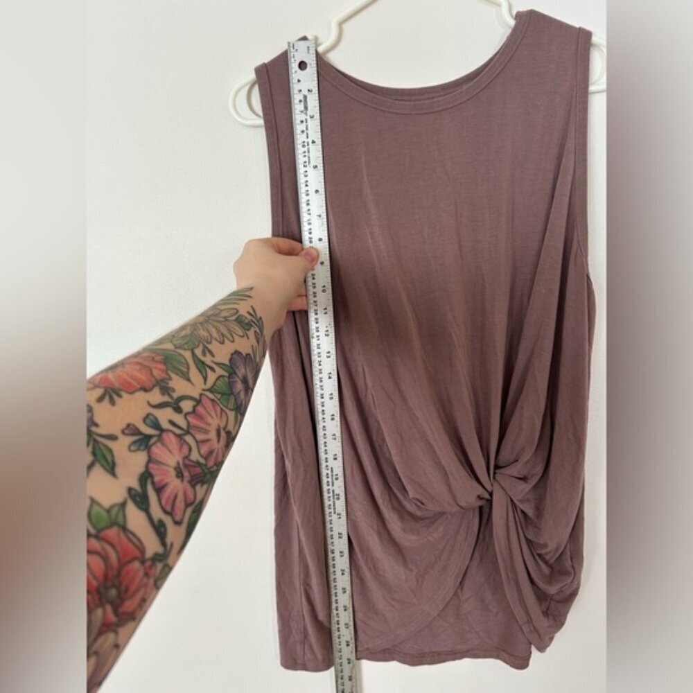 Super Soft Jackson Rowe Knotty Tank - medium Dusty Pink - Picture 4 of 7